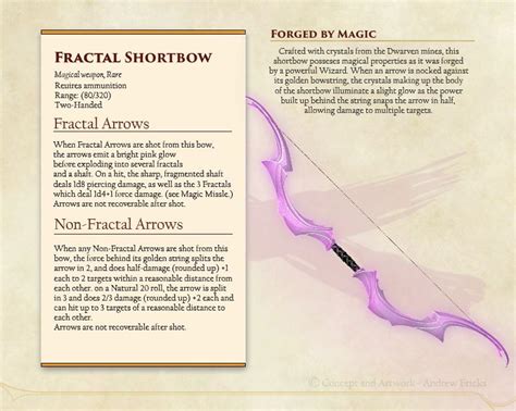 Unleashing Precision and Power with the Magic Shortbow in 5e